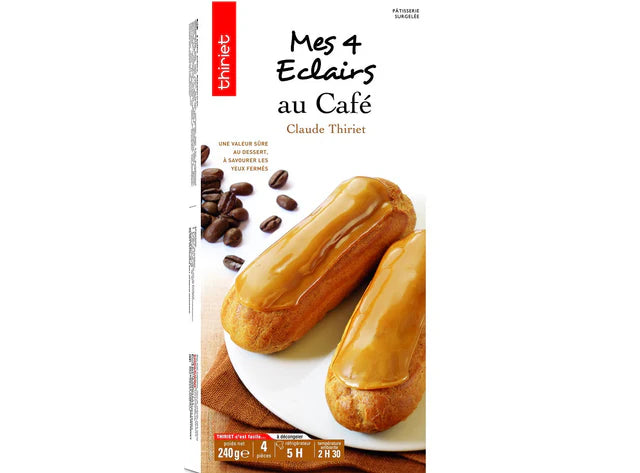 Thiriet Coffee Eclairs - 240 g (4 Pieces)