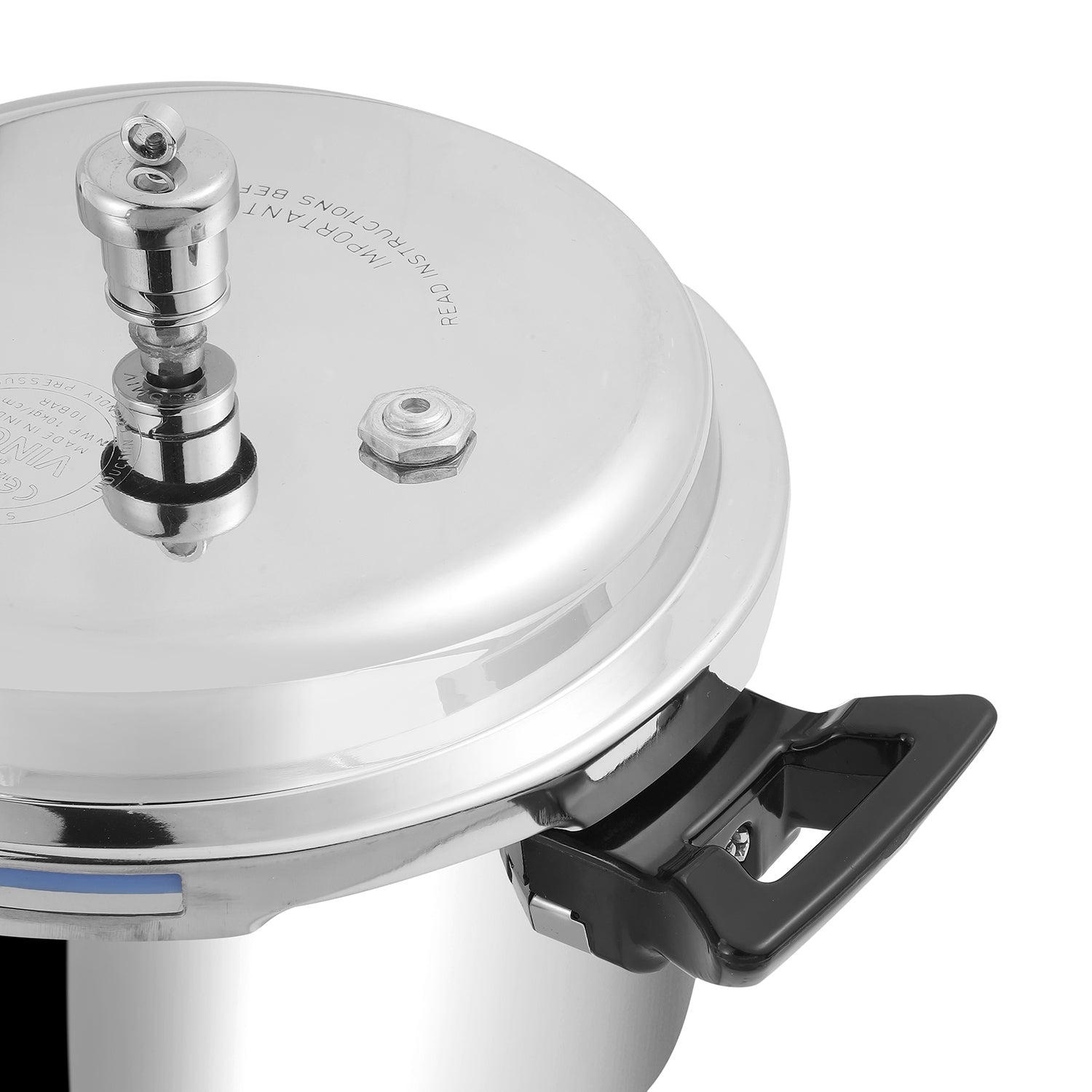 Vinod 18/8 Stainless Steel Pressure Cooker Outer Lid - 5 L - TCSB5