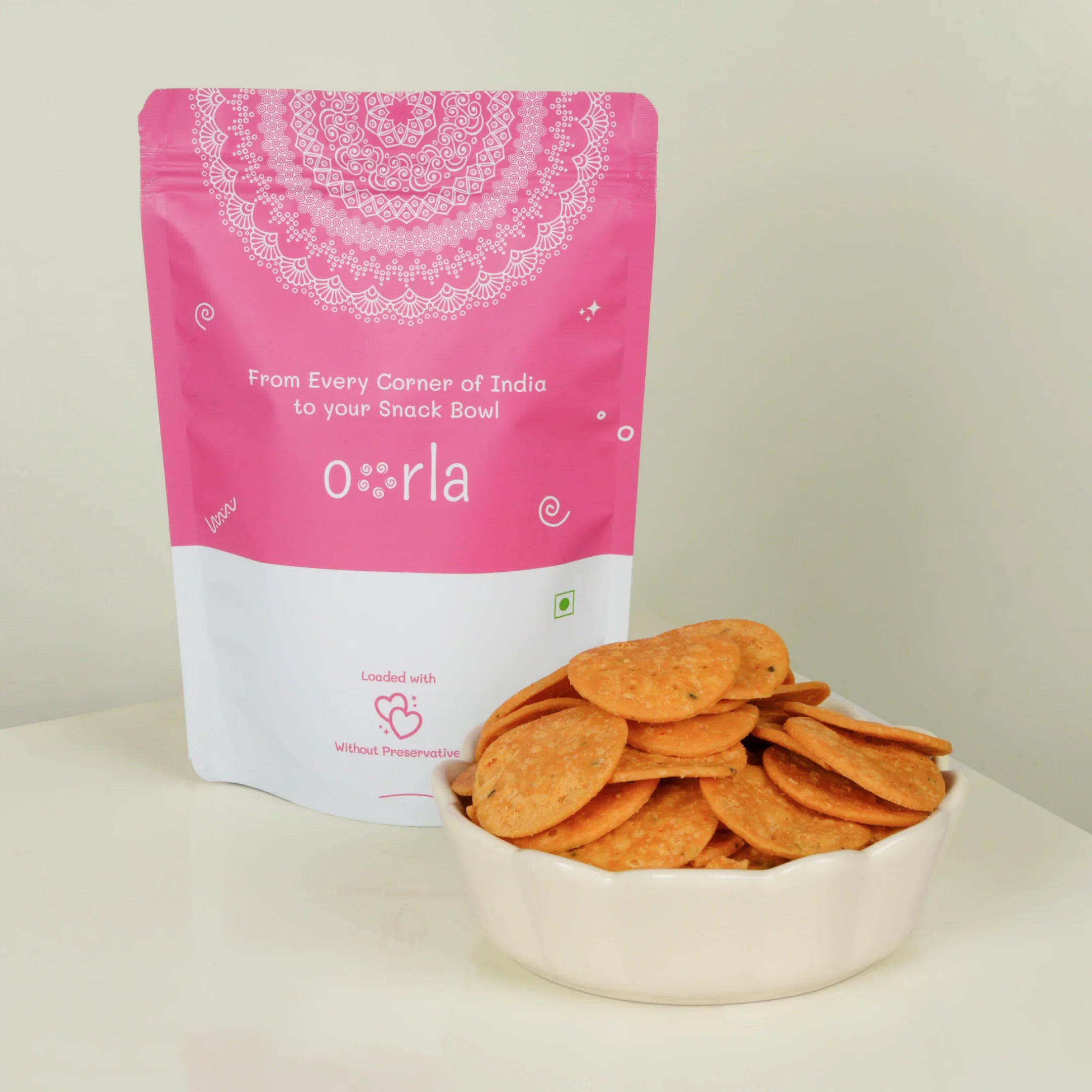 Oorla Chettinadu Thattai Murukku - 150 g(Pre Order)