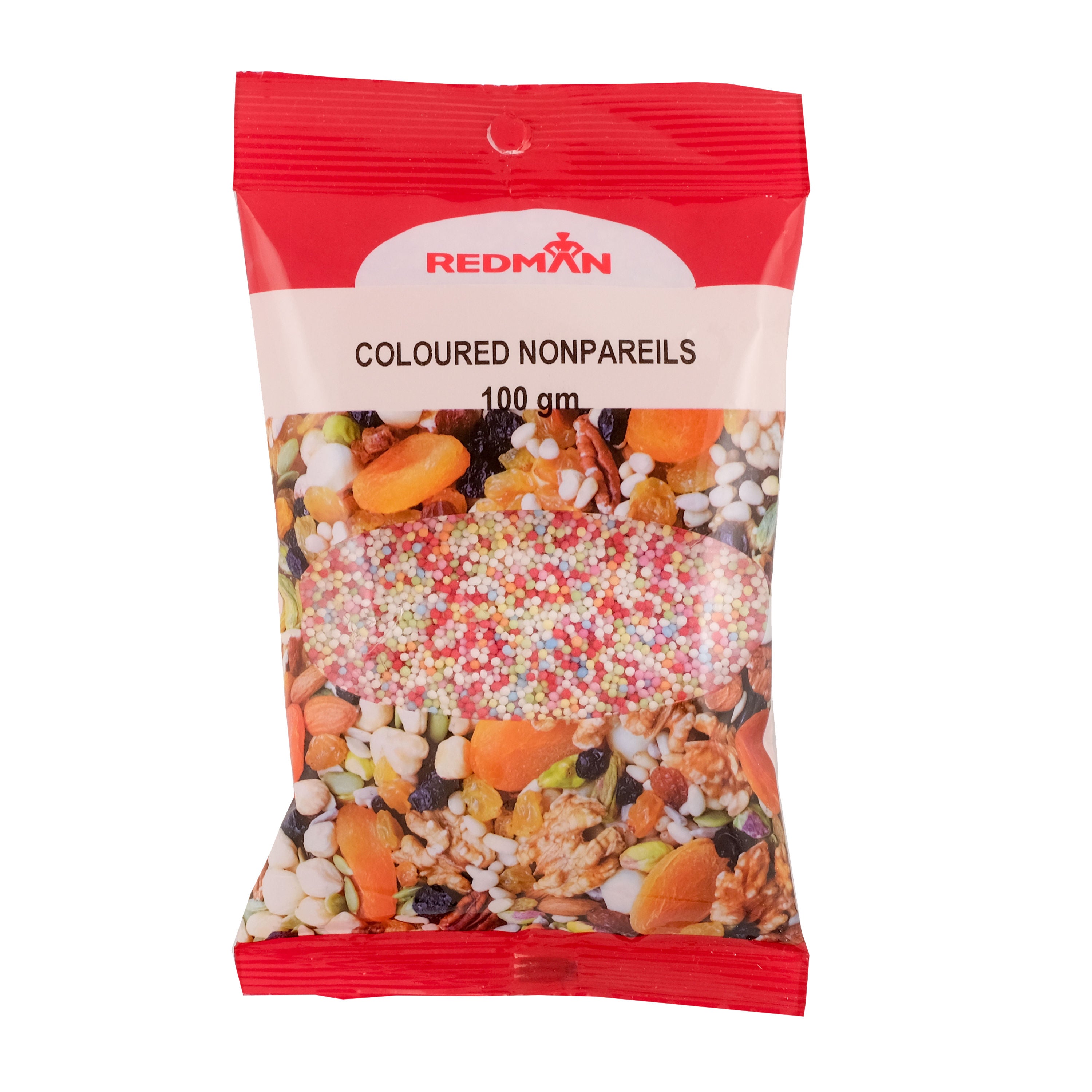 Redman Decor Nonpareils Coloured Redman - 100  g