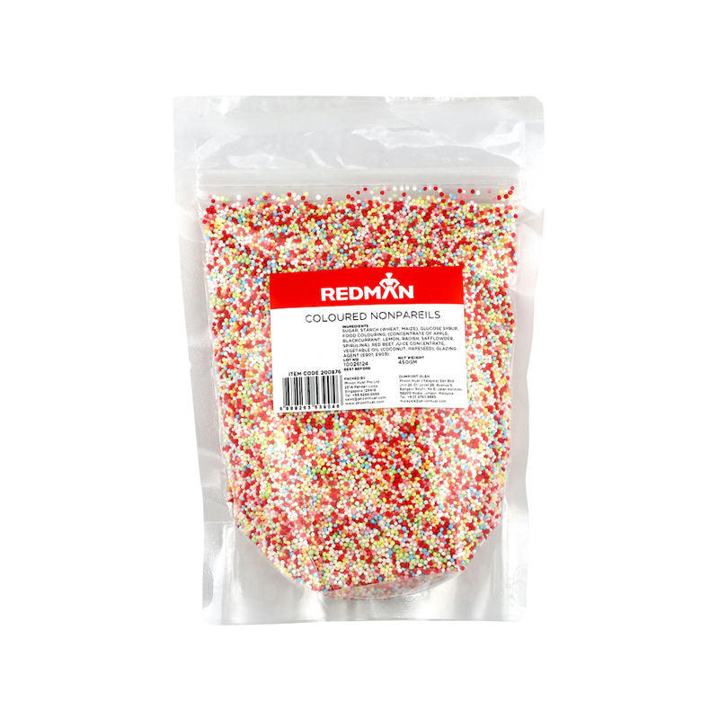 Redman Decor Nonpareils Coloured  - 450 G