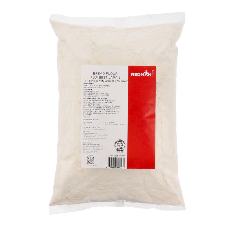 Redman Bread Flour Fuji Best Japan Pro 13.2% Ash  - .45%