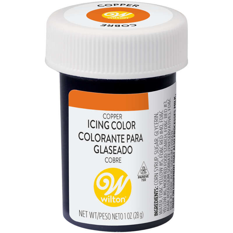 Wilton Icing Color Copper 1Oz 610-450 - 1 Pc