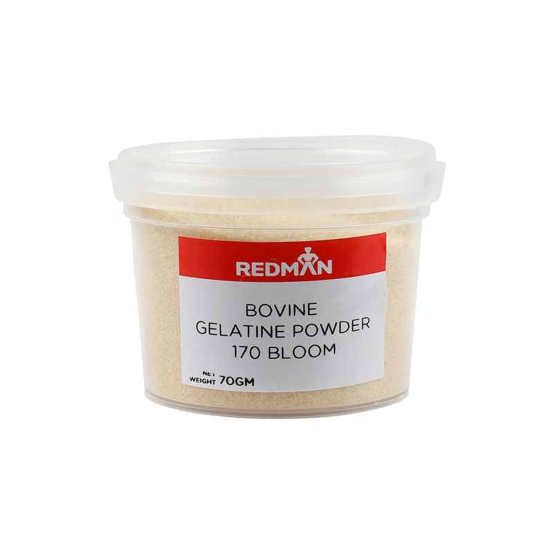 Redman Gelatine Pwd Bovine 170 Bloom  -  70 G