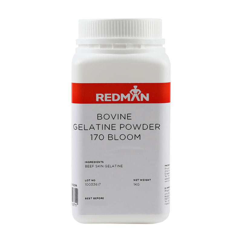 Redman Gelatine Powder Bovine 170 Bloom  -  1Kg