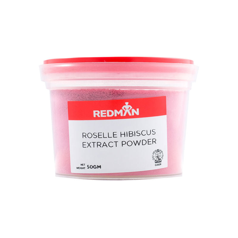 Redman Roselle Hibiscus Extract Powder  -  50 G