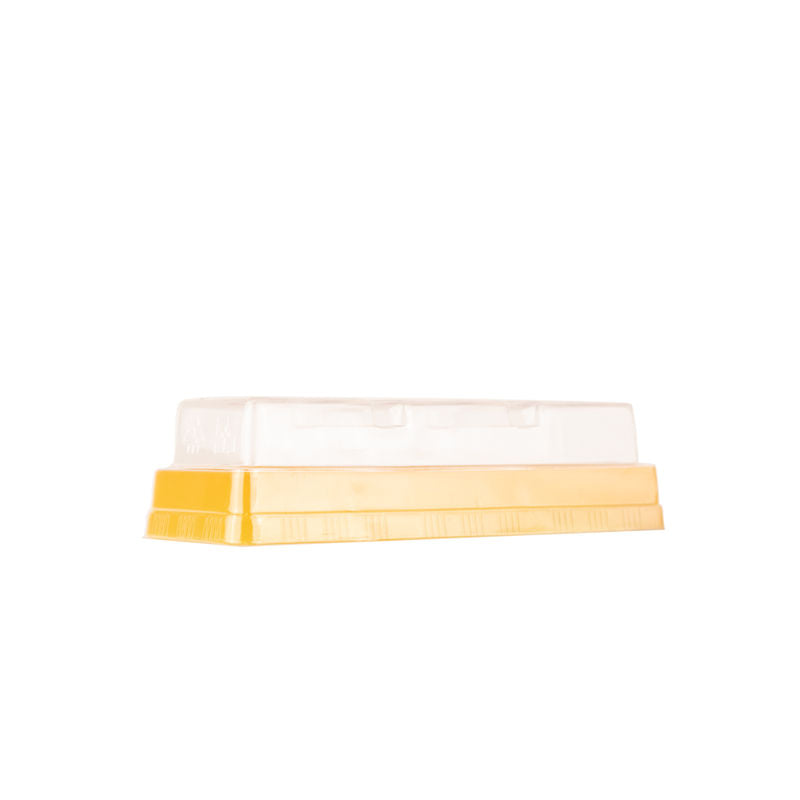 Redman Tray Pet W Lid Square 3S  - 10 Set
