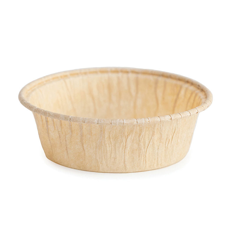 Ecopack Paper Pie Mould Round 50X20X58 Gold  - 24Pc