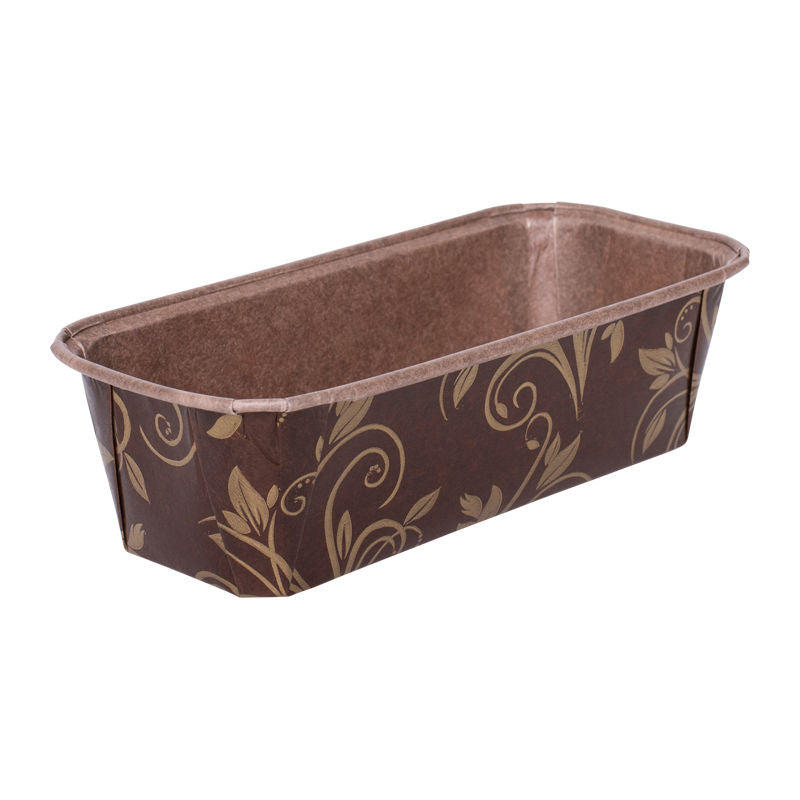 Ecopack Plum Pan 158X55 Brown/Gold  -  5Pc