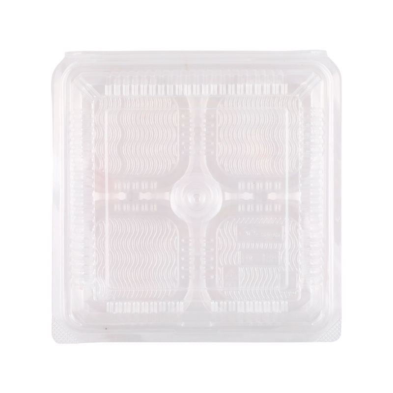 Redman Box Clam Pet Sq 4-Sq-Cav  -  5Pc