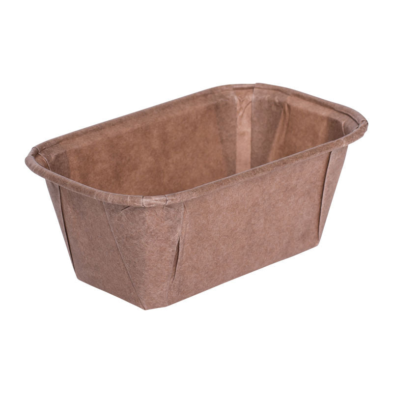 Ecopack Plum Pan 80X40 Brown  - 10Pc