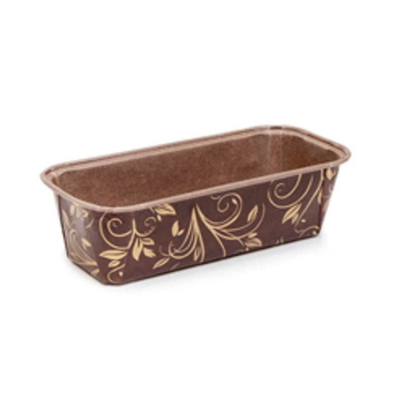 Ecopack Plum Pan 80X40 Brown/Gold  - 10Pc