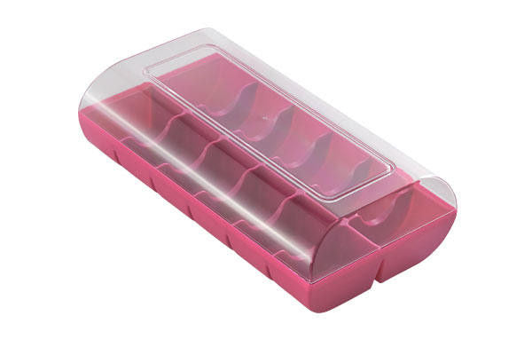 Silikomart Box Plastic Macaron 12 Fuxia Silikomart  - 1 Pc
