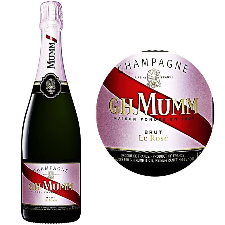 Mumm Champagne Brut Rose Cordon Rouge  - 75Cl