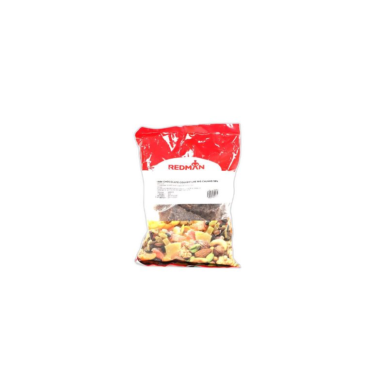 Redman Choc Couv Dark Big Chunks 58%  -  1Kg