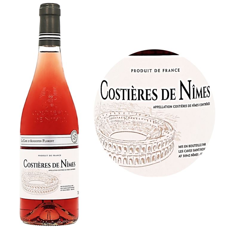 Selection A. Florent Rose Wine Costieres Nimes 2021  - 75Cl