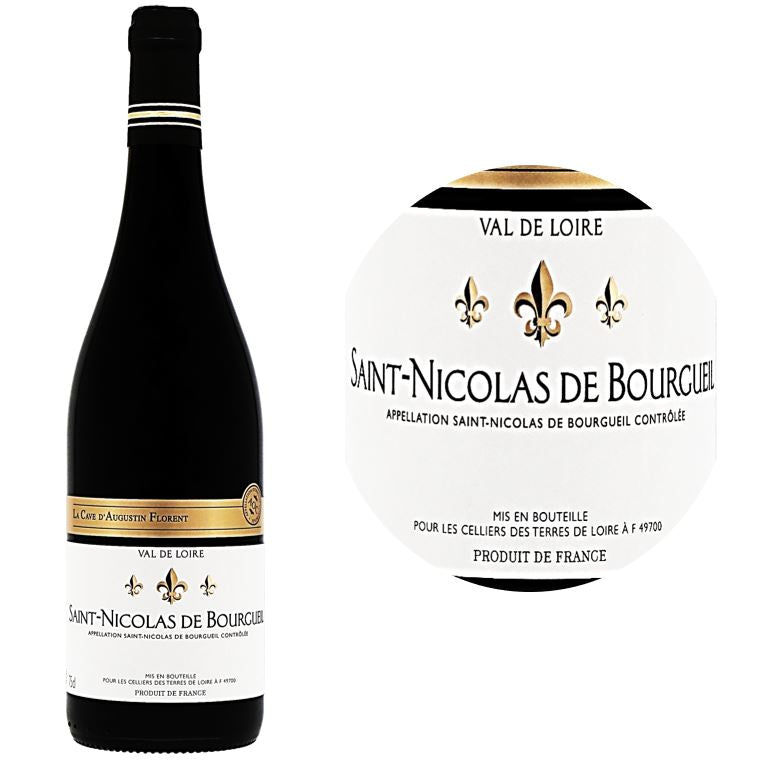 Selection A. Florent Cabernet Franc St Nicolas Red Wine  - 75Cl