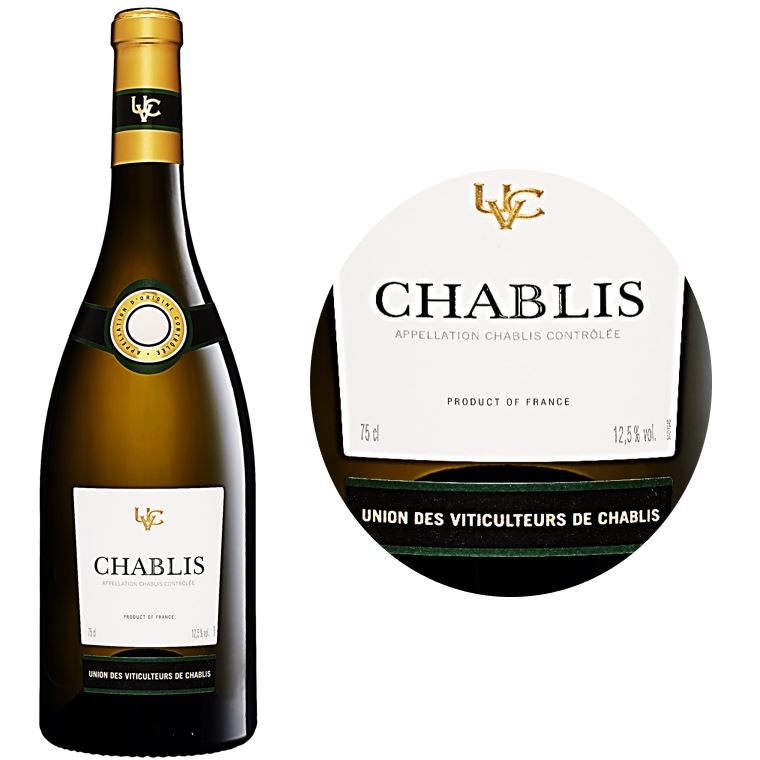 La Chablisienne Chardonnay Chablis White Wine  - 75Cl