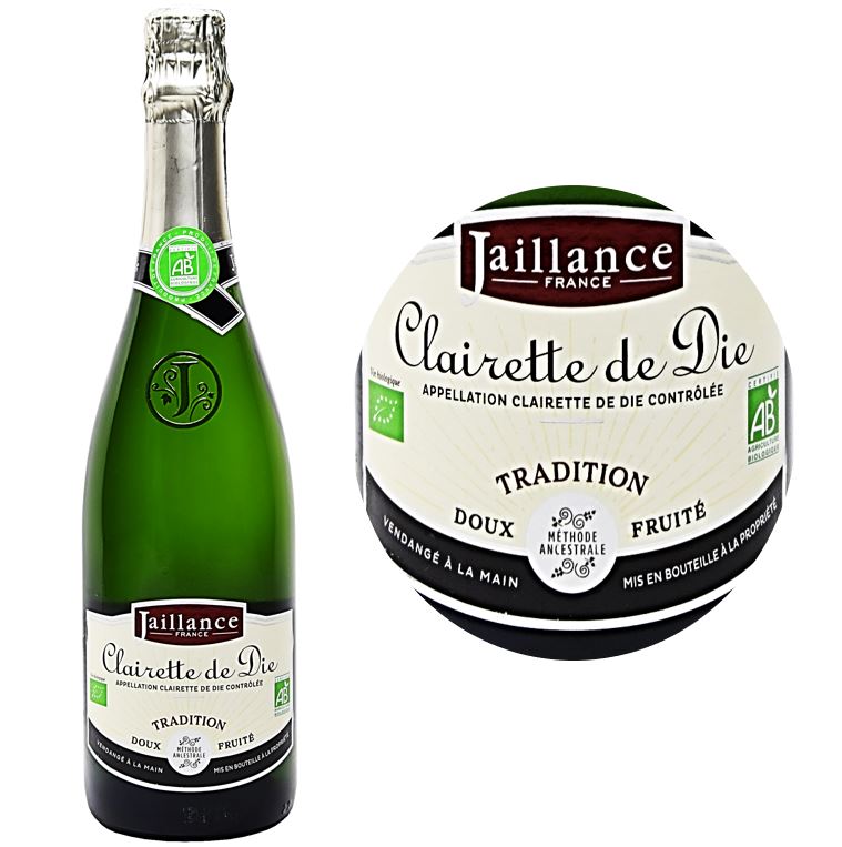 Maison Jaillance Organic Sparkling Wine Clairette 2020  - 75Cl