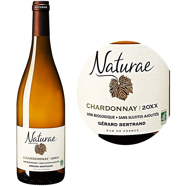Naturea Chardonnay Org Pays D Oc White Wine  - 75Cl