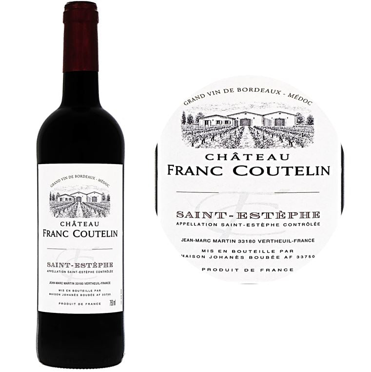 Chateau Franc Coutelin Saint Estephe Red Wine  - 75Cl