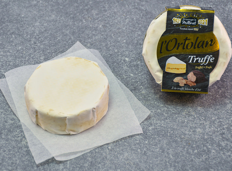 La Fromagerie Ortolan White Summer Truffle Cheese  - 135 G