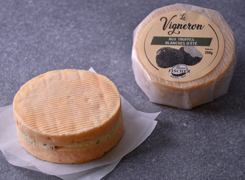 La Fromagerie Vigneron White Summer Truffle Cheese  - 250 G