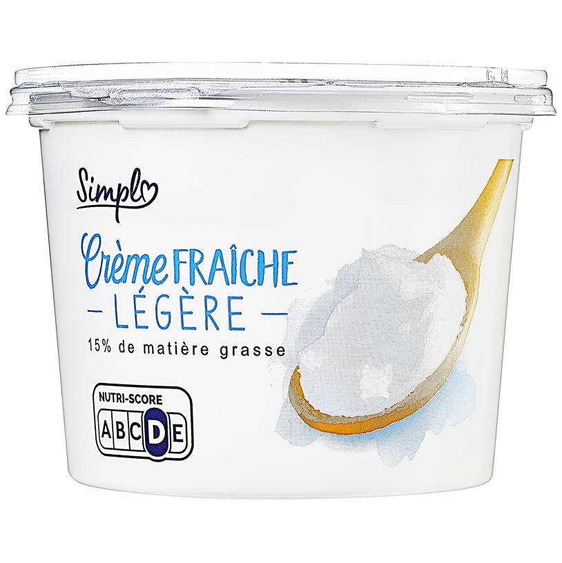 Simpl Light Cream 15%Fat  - 50Cl