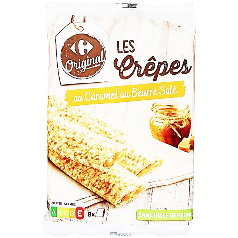Carrefour Caram Crepes Pastry  - 256 G