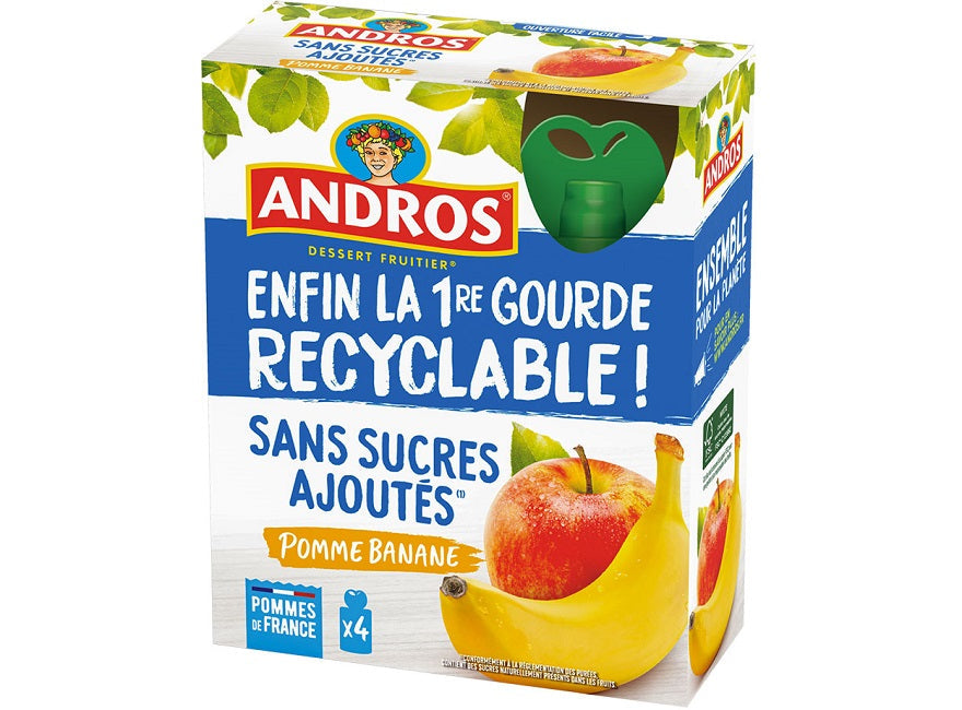 Andros Apple Banana Gourds  -  90 G