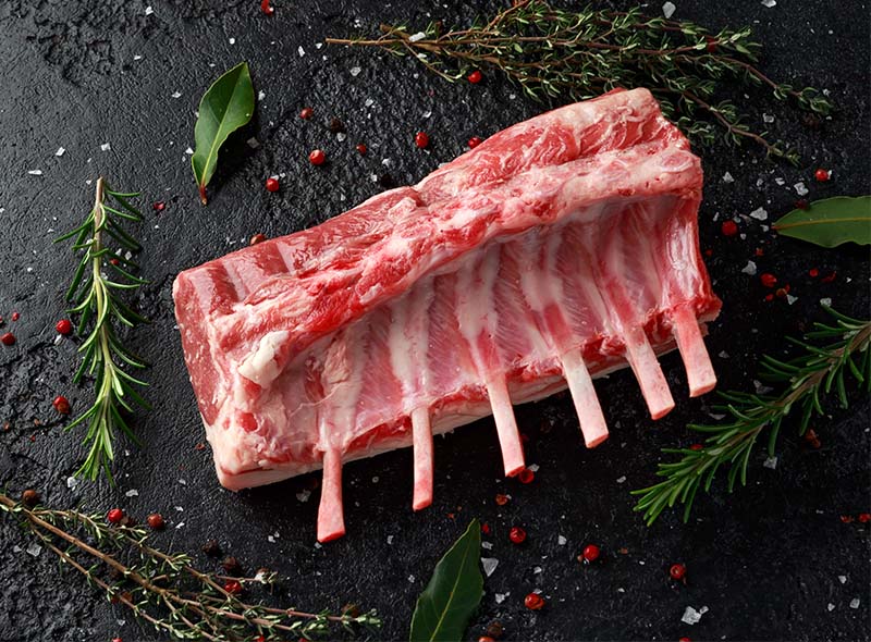 Axuria Milkfed Lamb Rack  - 550 G