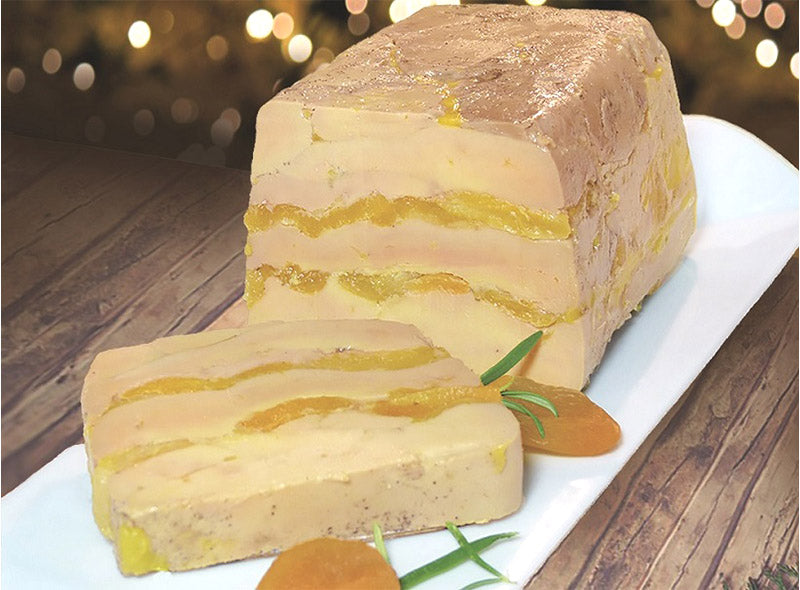 Le Domaine De Beauvoir Whole Duck Foie Gras Apricot Rosemary  - 200 G