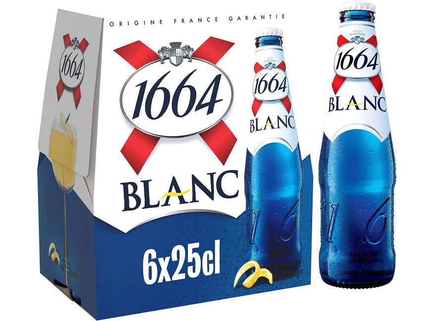 Kronenbourg 1664 White Beer 5%  - 25Cl