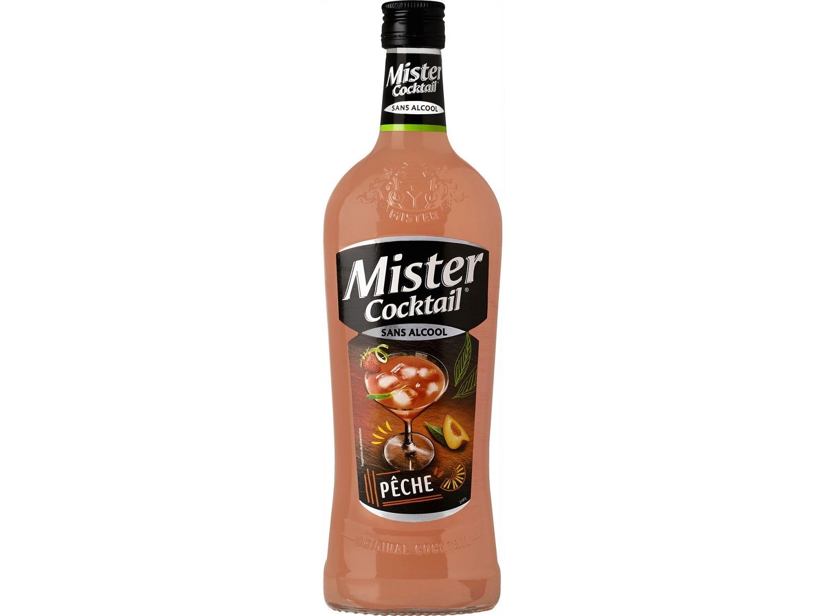 Mister Cocktail Peach Cocktail Alcohol-Free  - 75Cl