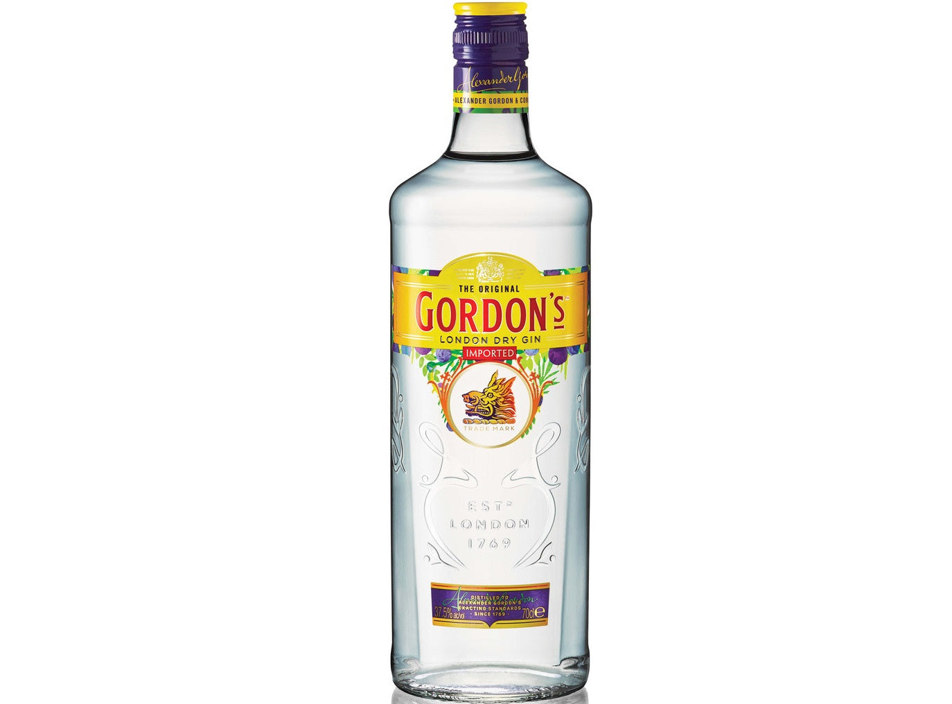 Gordons Gordon’S London Dry Gin 37.5%  - 70Cl