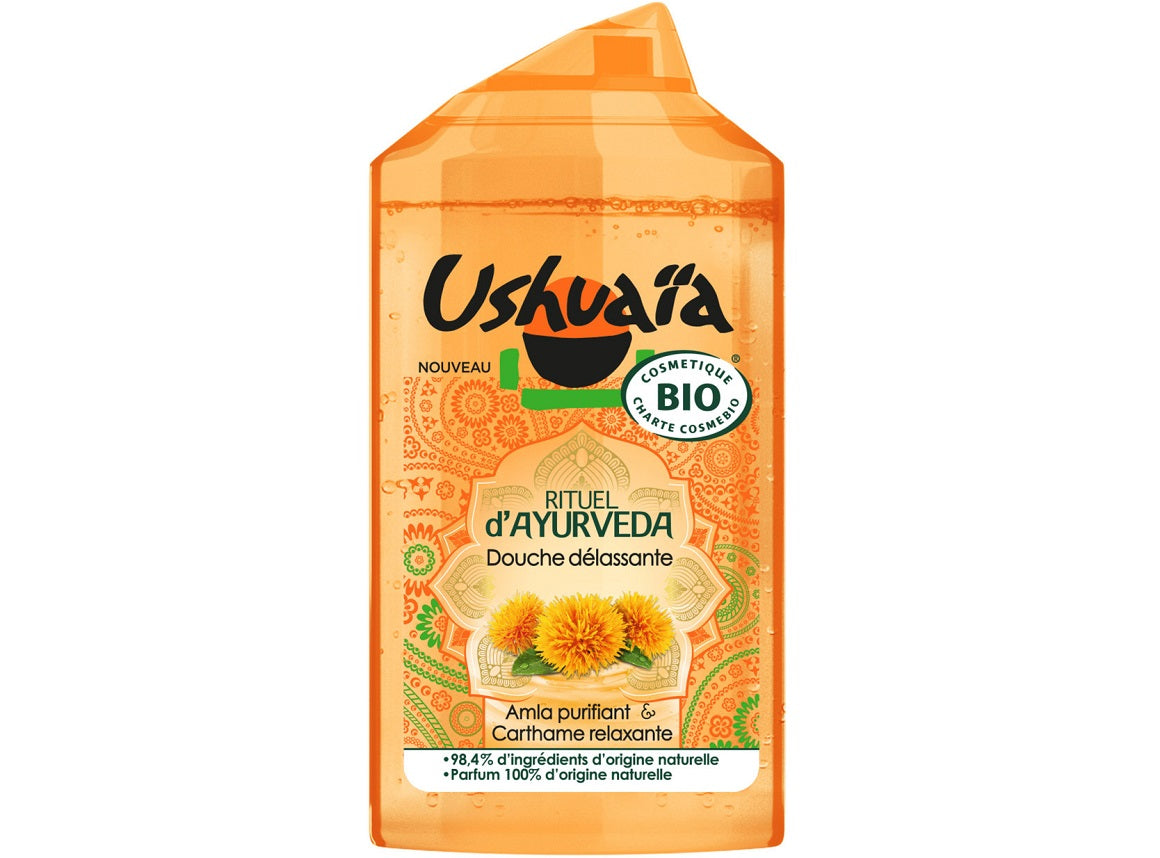 Ushuaia Org Amla Safflower Shower Gel  - 50Ml
