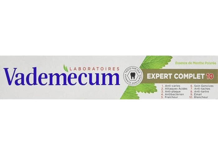 Vademecum Complete Expert 10 Toothpaste  - 75Ml