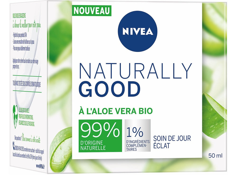Nivea Org Aloe Moisturizing Cream  - 50Ml
