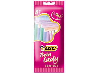 Bic Lady Twin Lady Sensitive Razors  -  8Pc