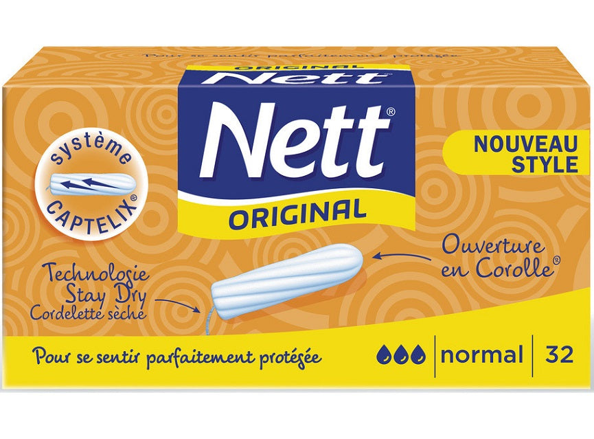 Nett Original Normal Hygienic Tampons  - 32Pc