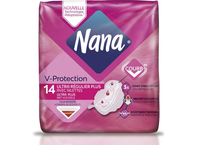 Nana Ultra Normal Plus Sanitary Pads  - 14Pc