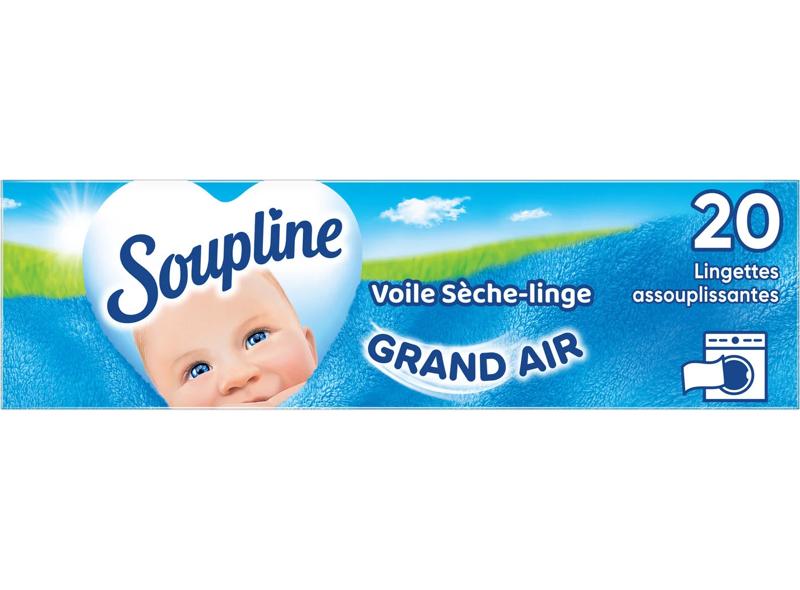 Soupline Softener Wipes For Air Dryer  - 20Pc