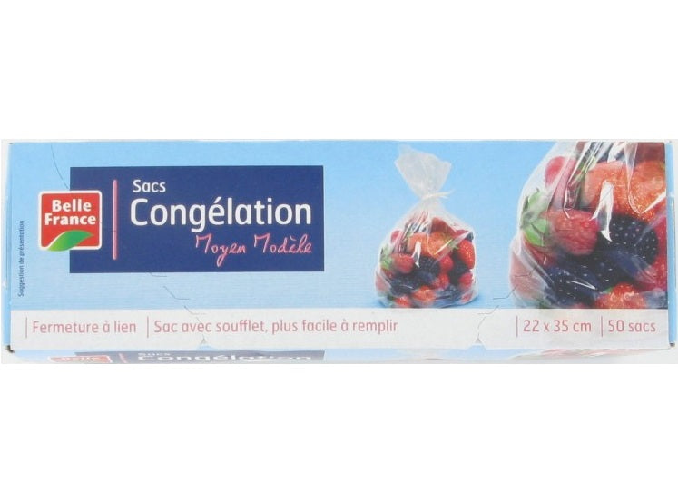 Belle France Medium Model Freezer Bags  - 50Pc
