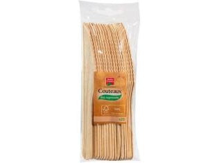 Belle France Wooden Knives  - 20Pc