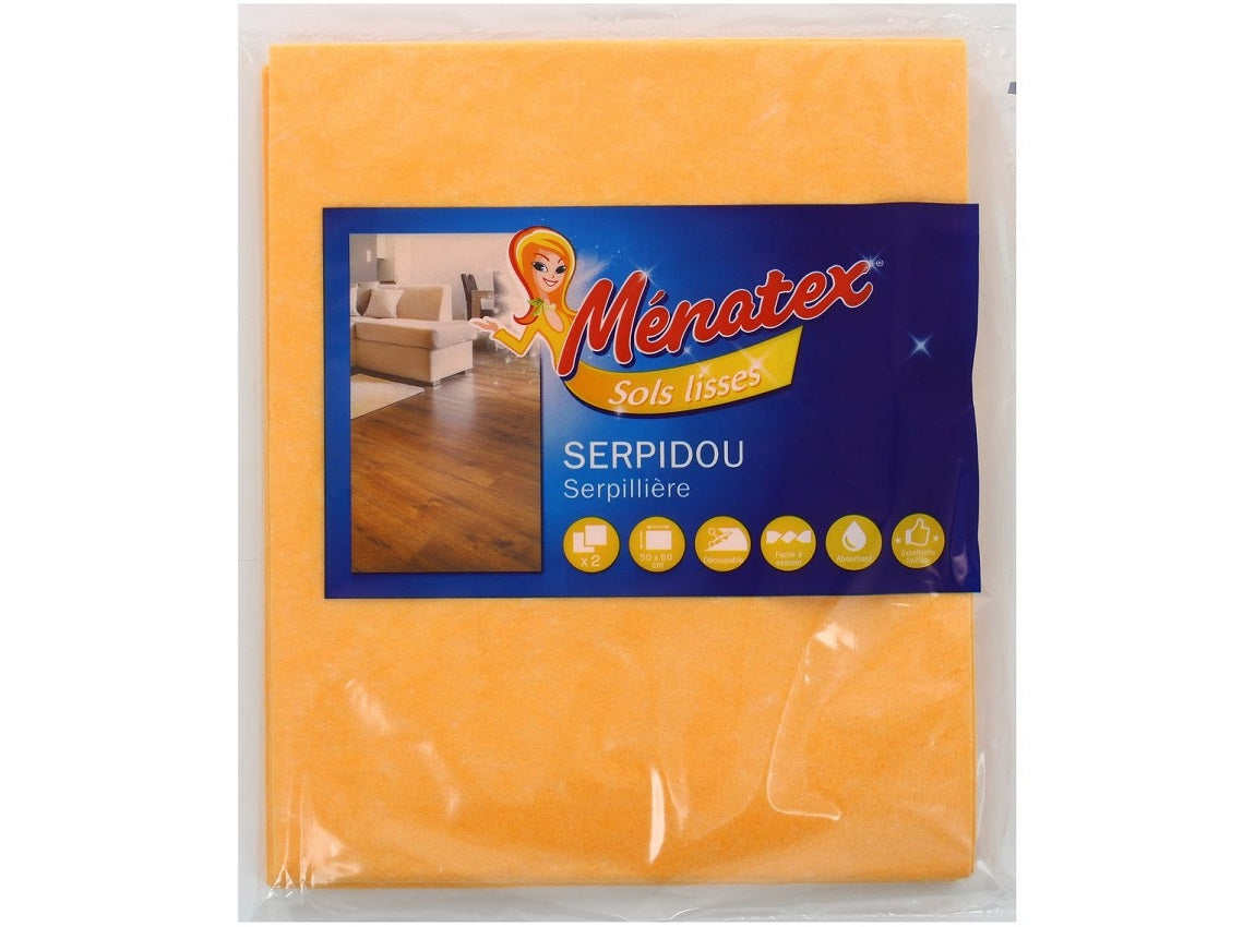 Menatex Serpidou Mop Smooth Floors  -  2Pc