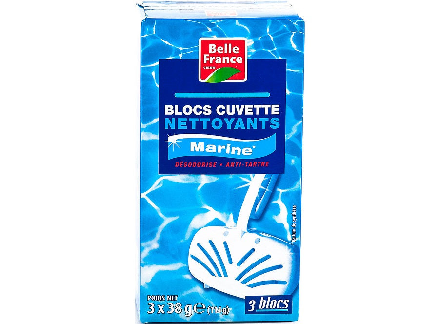 Belle France Marine Cleaning Toilet Blocks  -  38 G