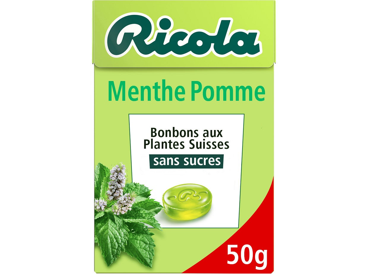 Ricola Mint Apple Candy  -  50 G