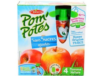 Materne Apple No Sugar Compote  -  90 G