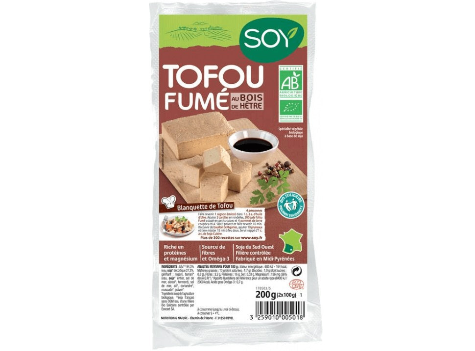 Soy Org Smoked Tofu  - 100 G
