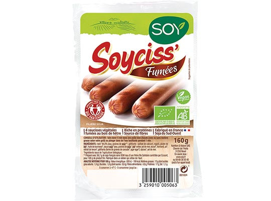 Soy Org Smoked Soybeans  -  40 G